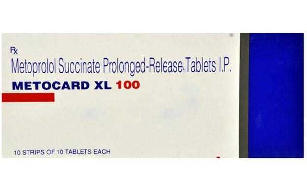 Metocard XL 100 Tablet