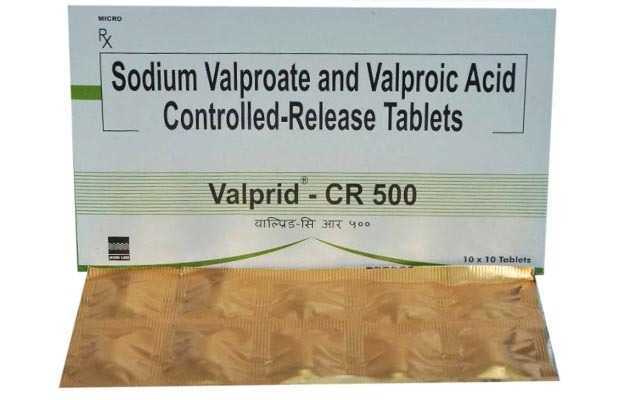 Valprid CR 500 Tablet