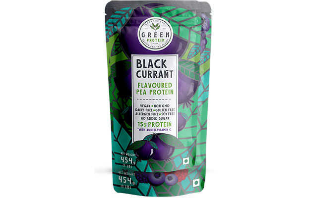 Green Protein Black Currant Powder