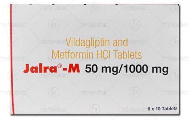 Jalra M 50 Mg/1000 Mg Tablet (10)