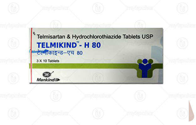 Telmikind H 80 Tablet