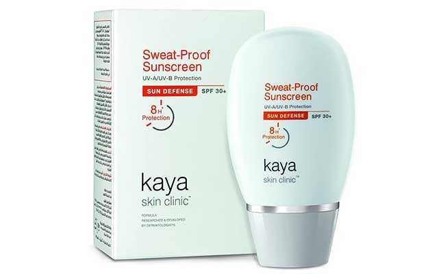 Kaya Clinic Sweat Proof SPF 30+ Sunscreen