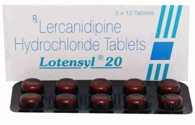 Lotensyl 20 Tablet