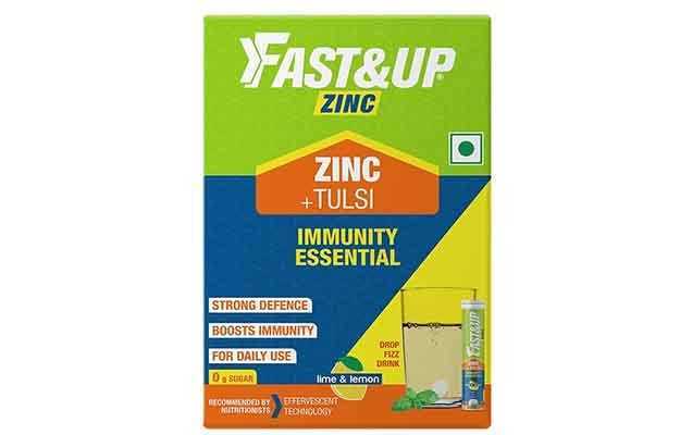 Fast&Up Zinc+Tulsi Effervescent Tablet