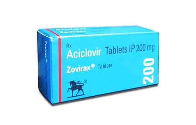 Zovirax 200 Tablet (5)