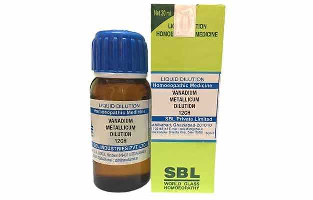 SBL Vanadium metallicum Dilution 12 CH