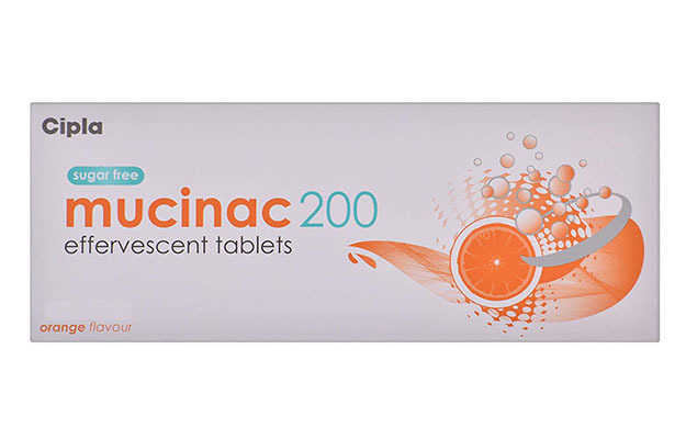 Mucinac 200 Effervescent Tablet
