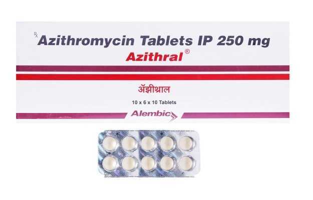 Azithral 250 Mg Tablet (10)