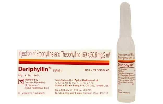 Deriphyllin Injection 2ml (1)