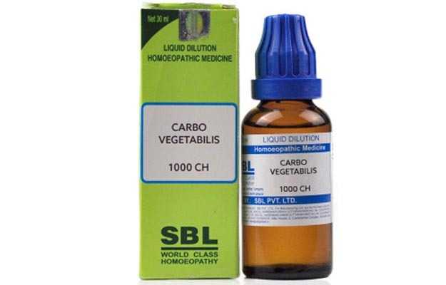 SBL Carbo vegetabilis Dilution 1000 CH
