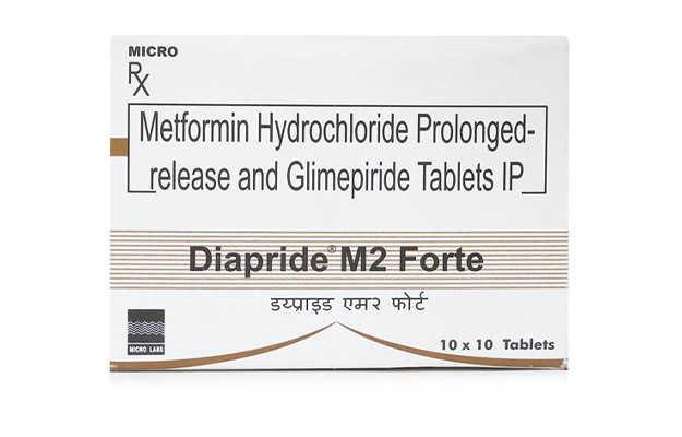 Diapride M2 Forte Tablet (10)
