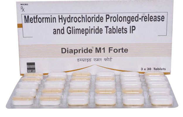 Diapride M1 Forte Tablet (10)