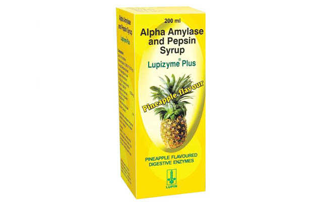 Lupizyme Plus Syrup Pineapple