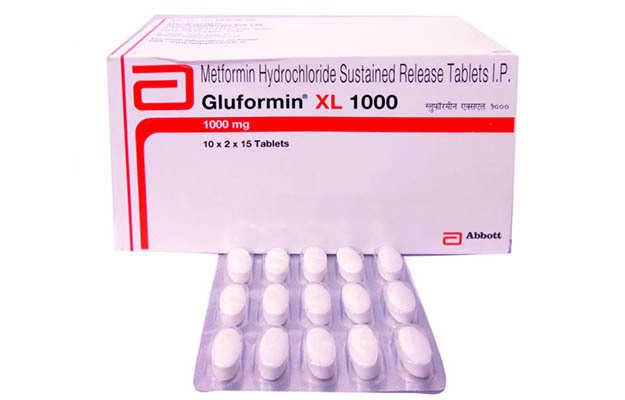 Gluformin XL 1000 Tablet (15)