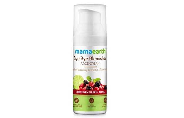 Mamaearth Bye Bye Blemishes with Mulberry Extract & Vitamin C Face Cream