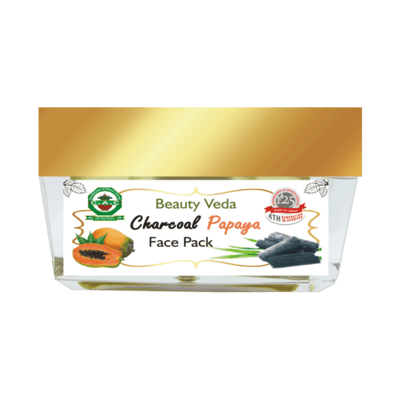 Chandigarh Ayurveda Centre Charcoal Papaya Face Pack