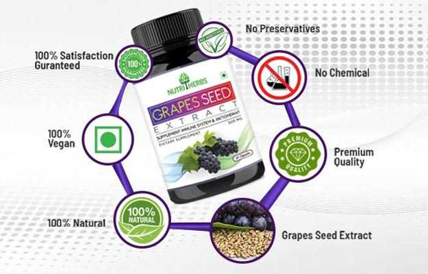 Nutriherbs Grapes Seed Capsule