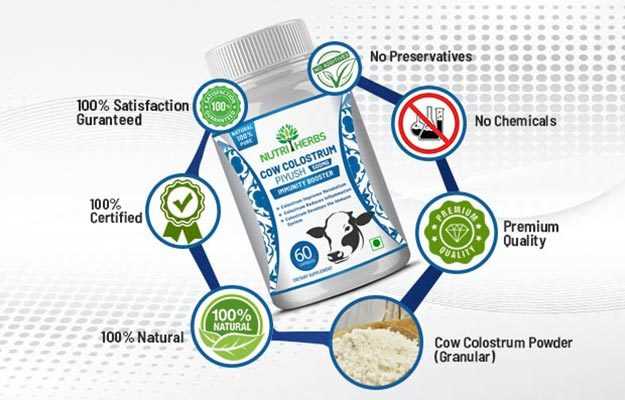 Nutriherbs Cow Colostrum Capsule