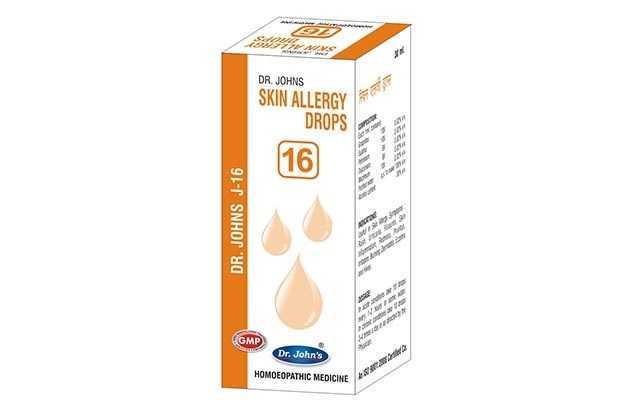 Dr Johns J 16 Skin Allergy Drops