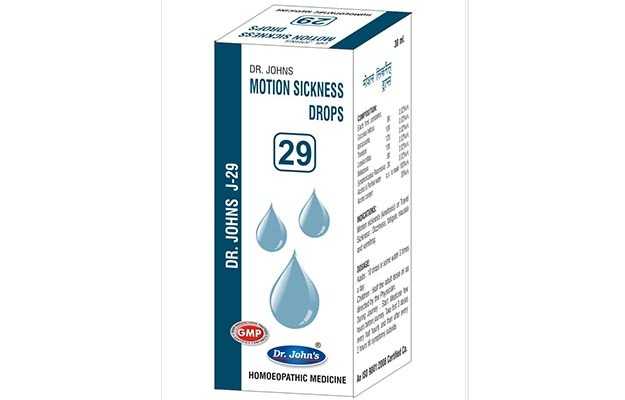 Dr Johns J 29 Motion Sickness Drops