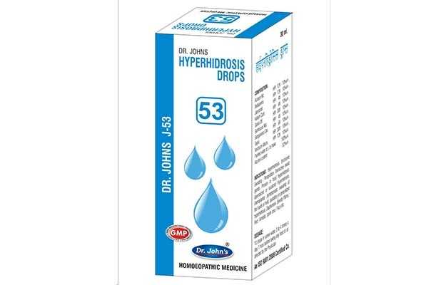 Dr Johns J 53 Hyperhidrosis Drops