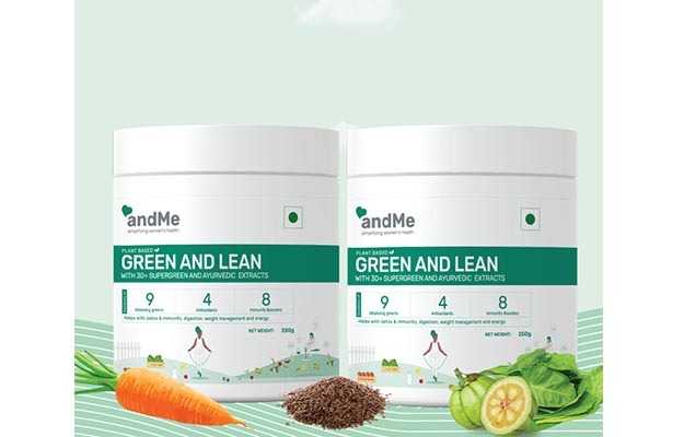 andMe Green and Lean Drink Pack of 2