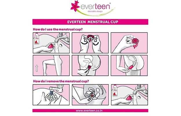 everteen Menstrual Cup for Periods in Women freeshipping - everteen