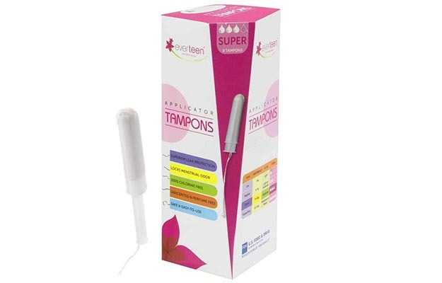 Everteen Super Applicator Tampons for Menstrual Periods