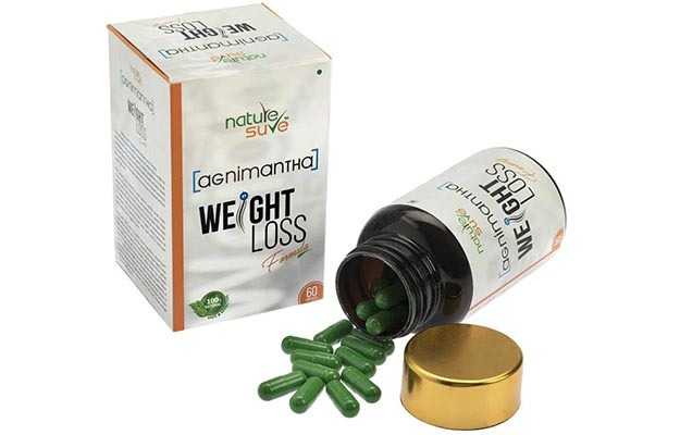 Nature Sure Agnimantha Weight Loss Capsule