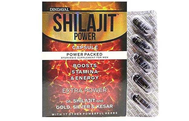 Dindayal Aushadhi Shilajit Power Capsule (Gold Power) (10)