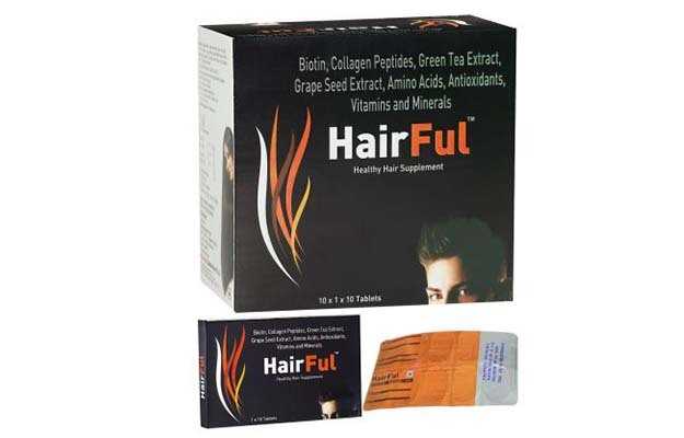 Hair Ful Healthy Hair Supplement Tablet (10)