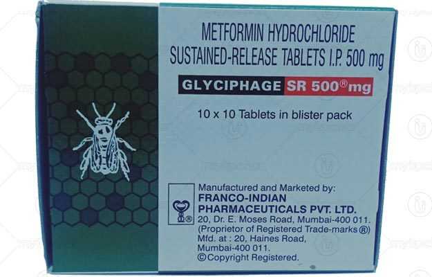 Glyciphage SR 500 Tablet