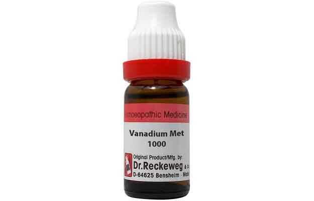 Dr. Reckeweg Vanadium Met Dilution 1000 CH