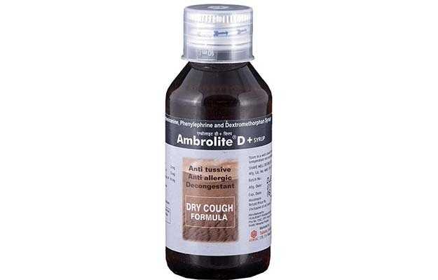  Ambrolite D Plus Syrup 60ml
