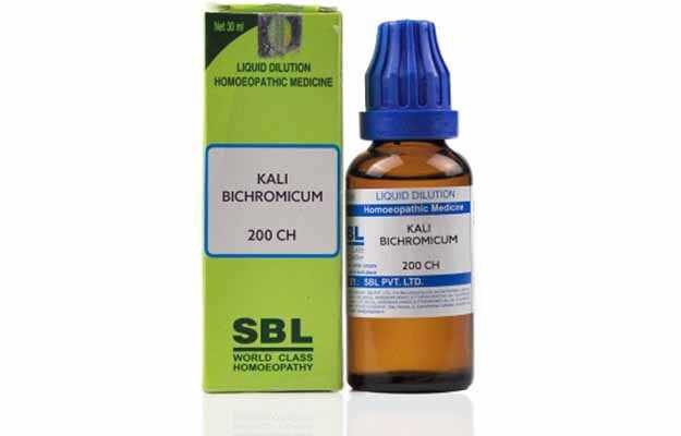 Sbl Kali Bichromicum Dilution 200 Ch
