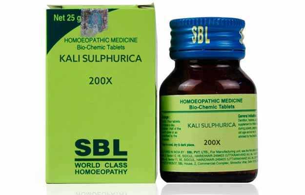 SBL Kali sulphuricum 200X Tablet
