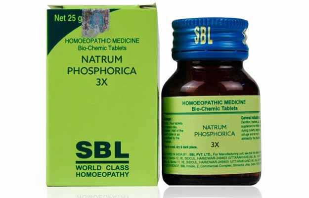 SBL Natrum phosphoricum 3X Tablet