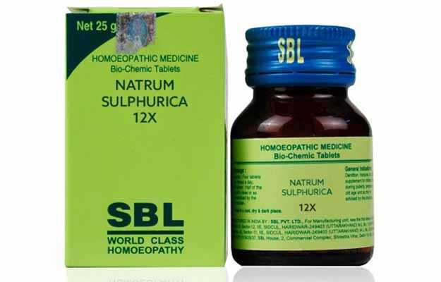 SBL Natrum sulphuricum 12X Tablet