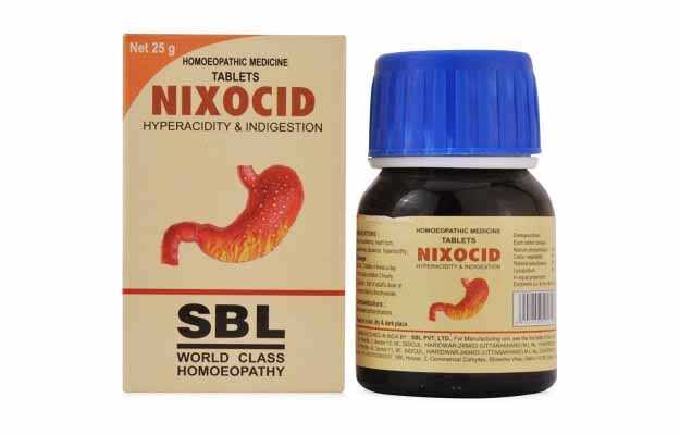 SBL Nixocid Tablet 25gm