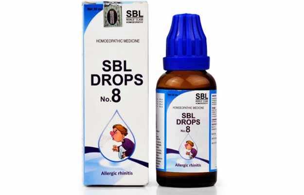 SBL Drops No. 8 For Allergic Rhinitis
