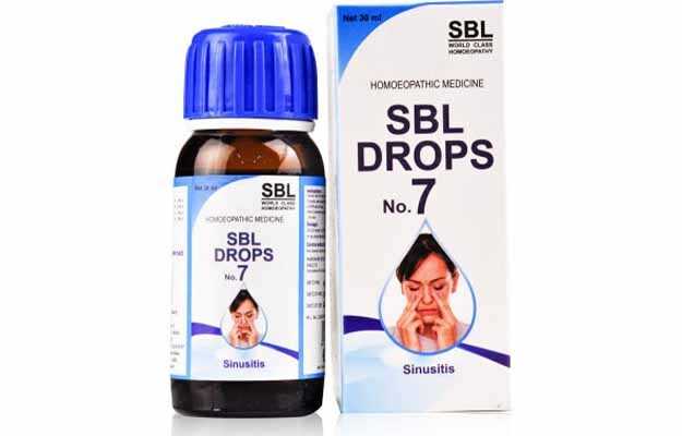 SBL Drops No. 7 For Sinusitis_0