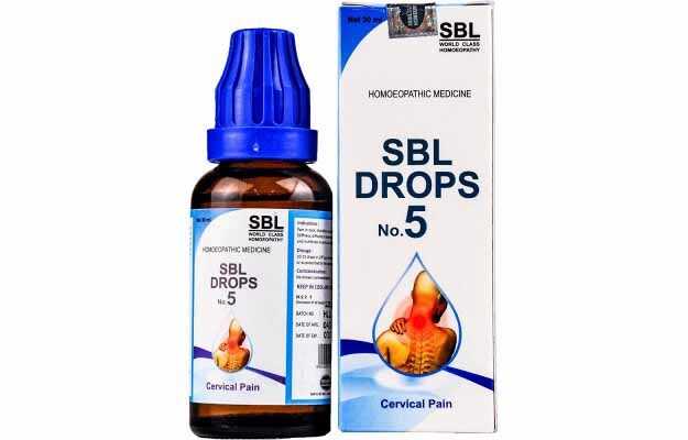 SBL Drops No. 5 For Cervical Pain