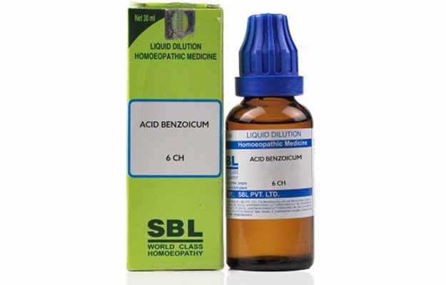 SBL Acidum benzoicum Dilution 6 CH