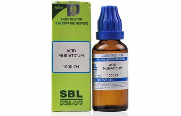 SBL Acidum muriaticum Dilution 1000 CH
