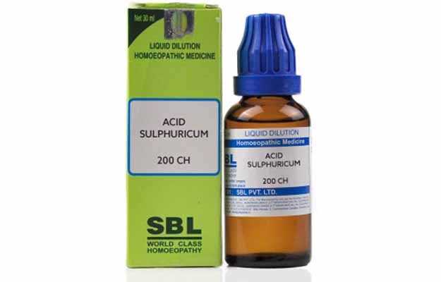 SBL Acidum sulphuricum Dilution 200 CH