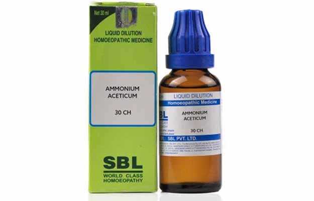 SBL Ammonium aceticum Dilution 30 CH