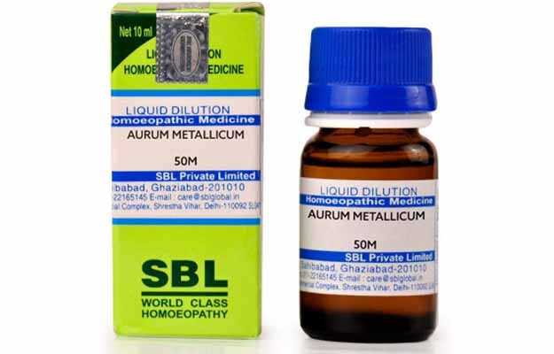 SBL Aurum Metallicum Dilution 50M CH