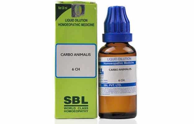 SBL Carbo animalis Dilution 6 CH