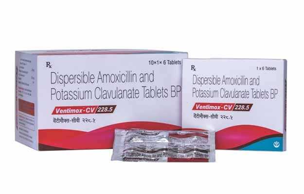 Ventimox CV 228.5 Mg Tablet