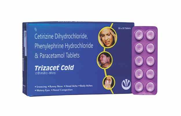 Trizacet Cold Tablet